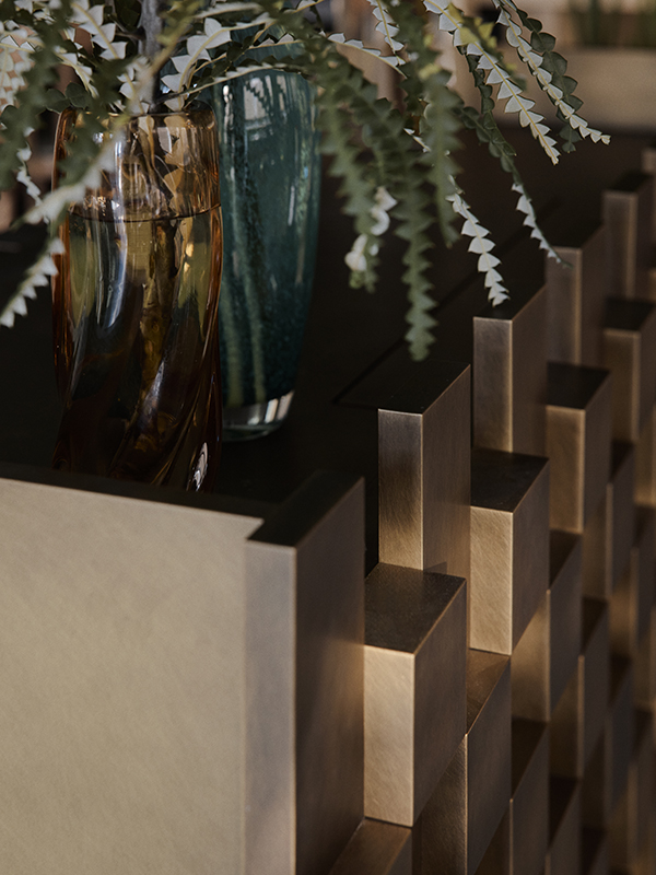 Hannah Street Hotel joinery details by Kube Interiors